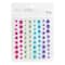 12 Packs: 72 ct. (864 total) Multicolored Rhinestone Stickers by Recollections™